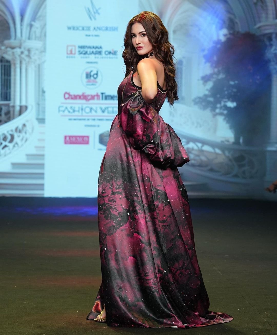 Amyra Dastur Chandigarh Fashion Week Stylehyme