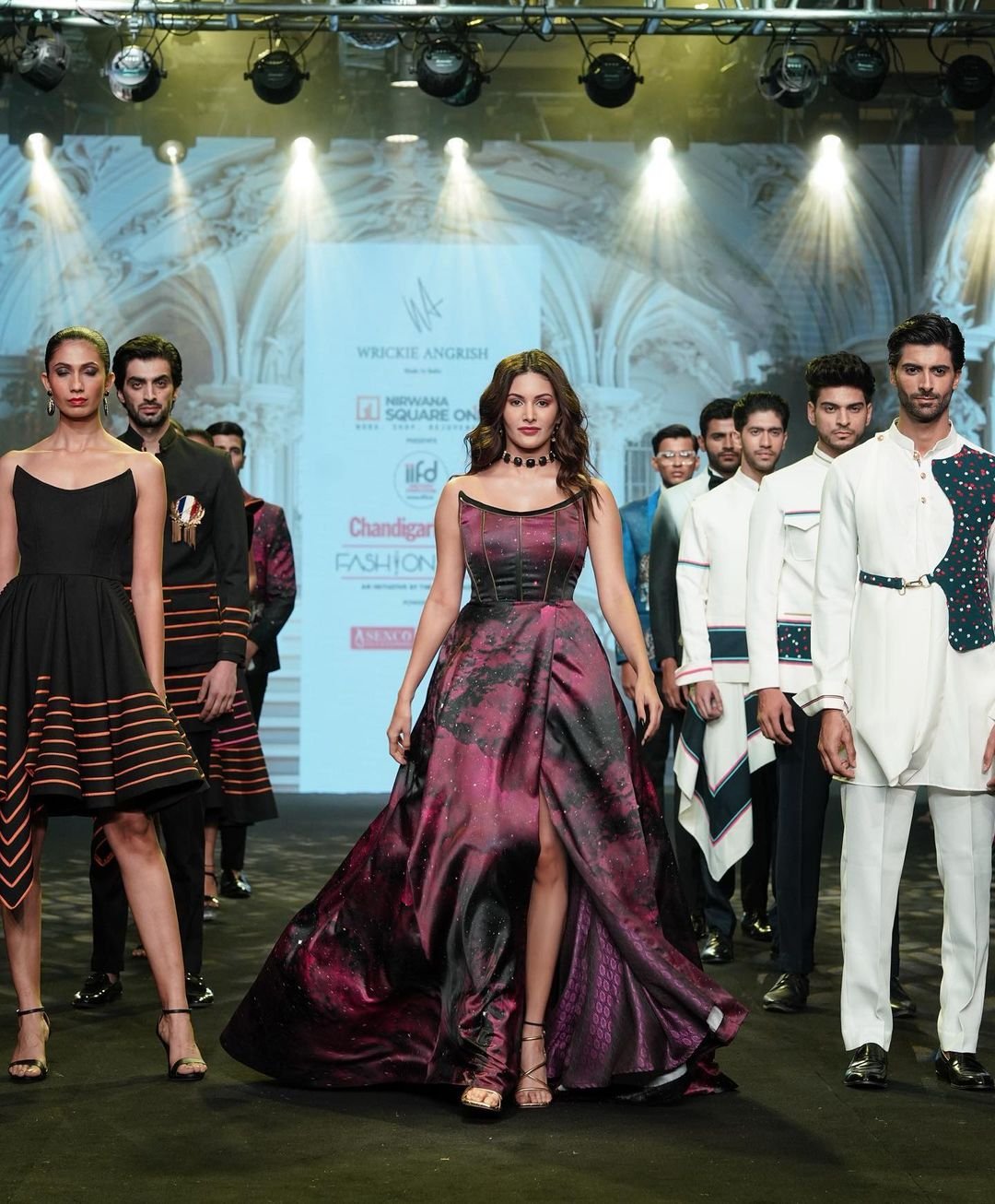 Amyra Dastur Chandigarh Fashion Week Stylehyme