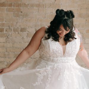 Plus-Sized Bridal Gown
