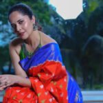 Anasuya Bharadwaj in Saree